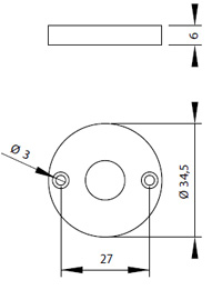 COB ROTONDO 12V